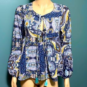 Flowy Flouncy Boho Top